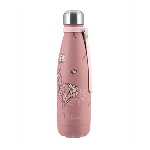 فلاسک کودک کیکابو مدل flora طرح شکوفه گنجایش 0.5 لیتر
